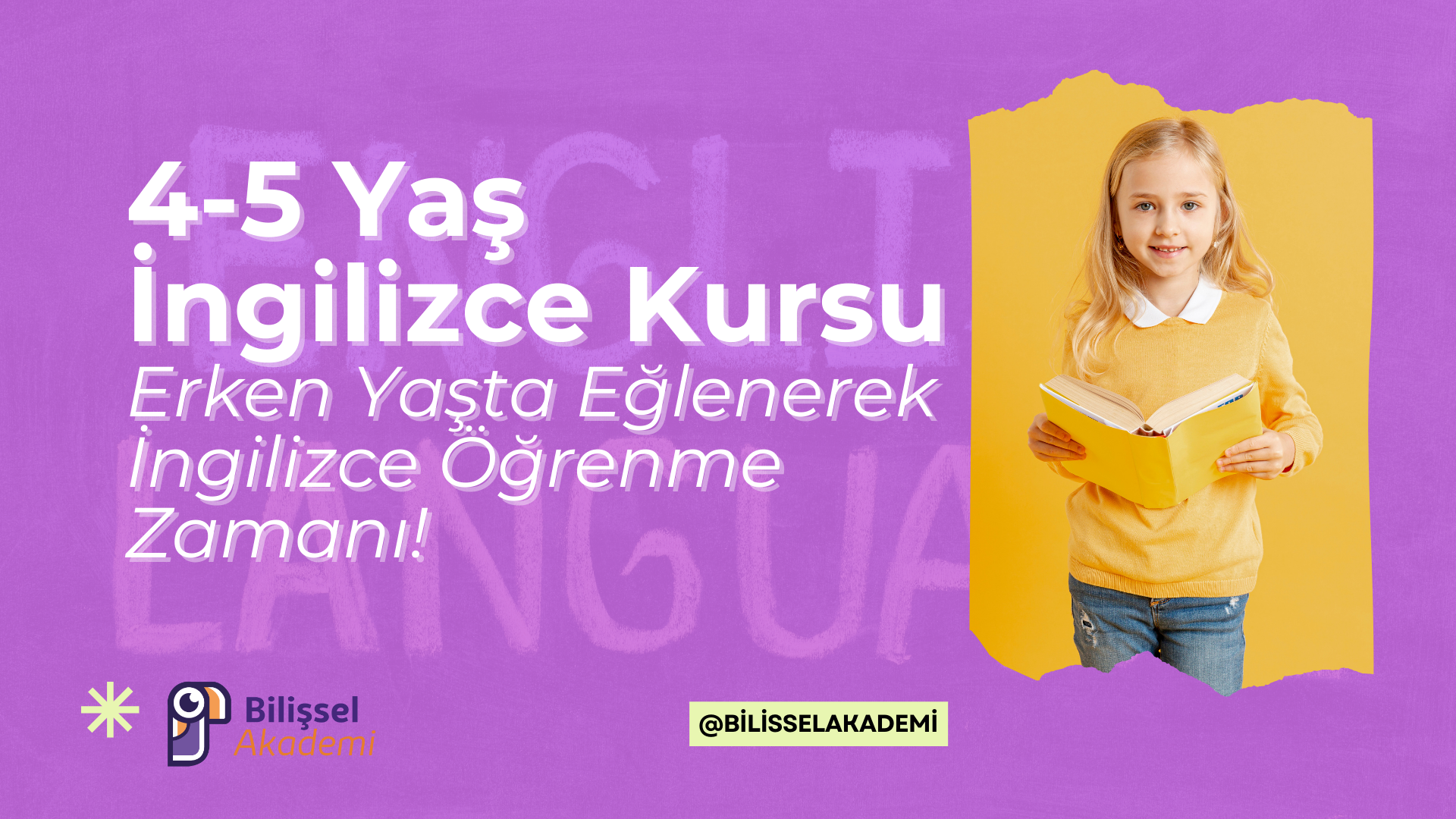 4-5 Yaş İngilizce